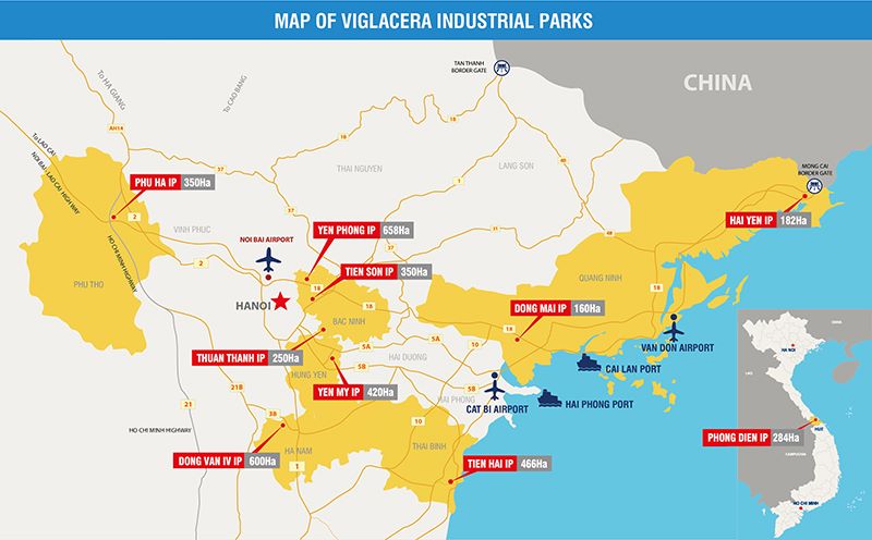 Viglacera giới thiệu các dự án Khu công nghiệp tới nhà đầu tư quốc tế